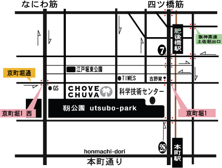 CHOVE CHUVAまでの地図